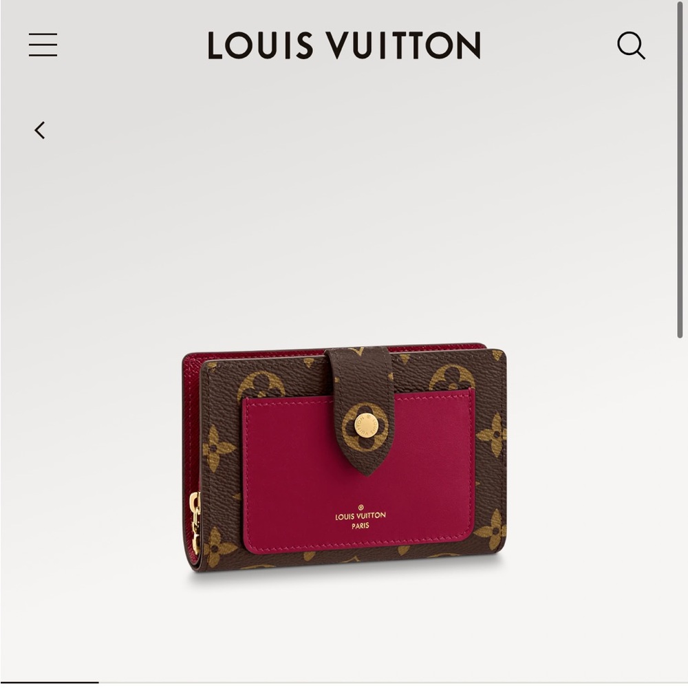 🌺 Louis Vuitton JULIETTE Compact wallet | Fuchsia 👛